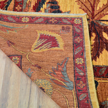 Load image into Gallery viewer, Hand-Knotted Afghan Tribal Traditional Design Wool Rug (Size 9.6 X 12.8) Cwral-9591