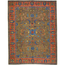 Load image into Gallery viewer, Hand-Knotted Afghan Tribal Chobi Traditional Design Wool Rug (Size 8.0 X 10.3) Cwral-9603