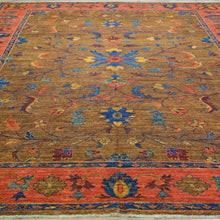 Load image into Gallery viewer, Hand-Knotted Afghan Tribal Chobi Traditional Design Wool Rug (Size 8.0 X 10.3) Cwral-9603