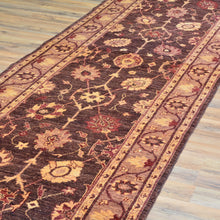 Load image into Gallery viewer, Hand-Knotted Afghan Peshawar Oushak Design Handmade 100% Wool Rug (Size 3.0 X 12.6) Cwral-9690