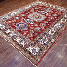 Load image into Gallery viewer, Hand-Knotted Tribal Causanian Design Handmade Wool Traditional Rug (Size 8.1 X 10.2) Cwral-9846