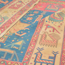 Load image into Gallery viewer, Flatweave Soumak Fine Tribal Handmade Wool Rug (Size 11.4 X 14.6) Cwral-9933