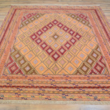 Load image into Gallery viewer, Hand-Knotted And Soumak Tribal Handmade Wool Rug (Size 5.6 X 6.6) Cwral-9999