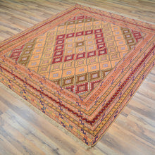 Load image into Gallery viewer, Hand-Knotted And Soumak Tribal Handmade Wool Rug (Size 5.6 X 6.6) Cwral-9999
