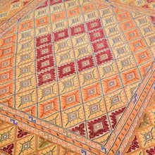 Load image into Gallery viewer, Multi-Weave Oriental Soumak Tribal Handmade Wool Rug (Size 5.5 X 6.9) Cwral-10002