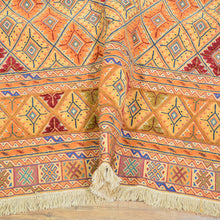 Load image into Gallery viewer, Multi-Weave Oriental Soumak Tribal Handmade Wool Rug (Size 5.5 X 6.9) Cwral-10002