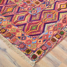 Load image into Gallery viewer, Multi-Weave Oriental Soumak Tribal Handmade Wool Rug (Size 5.0 X 6.5) Cwral-10008