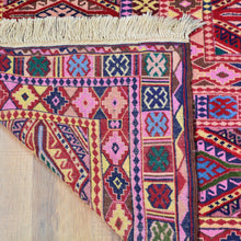 Load image into Gallery viewer, Multi-Weave Oriental Soumak Tribal Handmade Wool Rug (Size 4.10 X 6.3) Cwral-10017