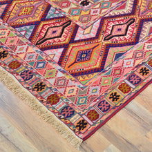 Load image into Gallery viewer, Multi-Weave Oriental Soumak Tribal Handmade Wool Rug (Size 5.3 X 6.2) Cwral-10029