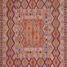 Load image into Gallery viewer, Multi-Weave Oriental Soumak Tribal Handmade Wool Rug (Size 5.3 X 6.2) Cwral-10029
