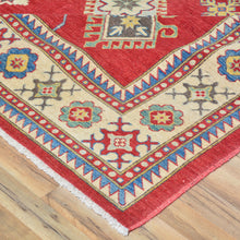 Load image into Gallery viewer, Hand-Knotted Tribal Kazak Design Handmade Wool Rug (Size 9.0 X 13.4) Cwral-1260