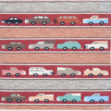 Load image into Gallery viewer, Hand-Woven Handmade Car Design Wool Rug (Size 2.4 X 3.4) Cwral-2013