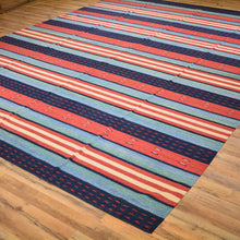 Load image into Gallery viewer, One Of A Kind Gabbeh Style Kilim Wool Rug (Size 9.7 X 12.2) Brral-2181