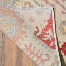 Load image into Gallery viewer, Hand-Knotted Oriental Ikat Design Chobi Wool Handmade Rug (Size 4.2 X 6.3) Cwral-2412