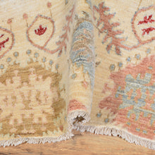 Load image into Gallery viewer, Hand-Knotted Oriental Ikat Design Chobi Wool Handmade Rug (Size 4.2 X 6.3) Cwral-2412