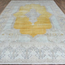 Load image into Gallery viewer, Hand-Knotted Tribal Mahal Traditional Design 100% Wool Rug (Size 9.7 X 13.4) Cwral-8517