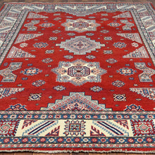 Load image into Gallery viewer, Hand-Knotted Caucasian Design Kazak Wool Handmade Rug (Size 6.0 X 8.8) Cwral-8583