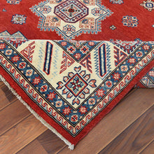 Load image into Gallery viewer, Hand-Knotted Caucasian Design Kazak Wool Handmade Rug (Size 6.0 X 8.8) Cwral-8583