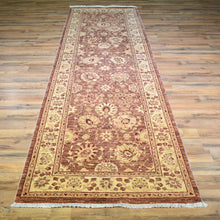 Load image into Gallery viewer, Hand-Knotted Oriental Afghan Chobi Mahal Design 100% Wool Rug (Size 3.1 X 10.1) Brral-2889