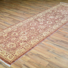 Load image into Gallery viewer, Hand-Knotted Oriental Afghan Chobi Mahal Design 100% Wool Rug (Size 3.1 X 10.1) Brral-2889