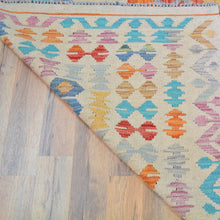 Load image into Gallery viewer, Hand-Woven Afghan Tribal Mimana Kilim Wool Rug (Size 10.2 X 16.0) Brrsf-591