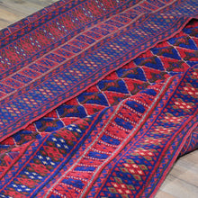 Load image into Gallery viewer, Hand-Knotted And Soumak Afghani Handmade Wool Rug (Size 5.3 X 6.4) Brrsf-1308