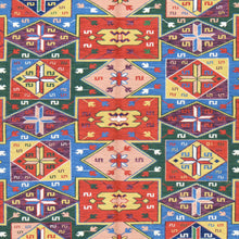 Load image into Gallery viewer, Soumak Weave Geometric Design Handmade Wool Rug (Size 5.2 X 7.5) Brrsf-1320