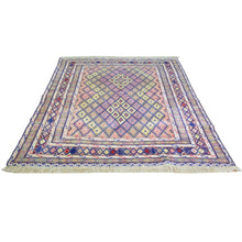 Load image into Gallery viewer, Afghan Tribal Mashwani Handmade Geometric Design Wool Rug (Size 4.9 X 5.9) Brrsf-1329