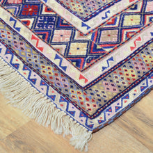 Load image into Gallery viewer, Afghan Tribal Mashwani Handmade Geometric Design Wool Rug (Size 4.9 X 5.9) Brrsf-1329