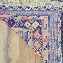 Load image into Gallery viewer, Afghan Tribal Mashwani Handmade Geometric Design Wool Rug (Size 4.9 X 5.9) Brrsf-1329