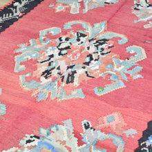 Load image into Gallery viewer, Hand-Woven Turkish Besarabian Kilim Flatweave Handmade Wool Rug (Size 4.11 X 7.0) Brrsf-1383