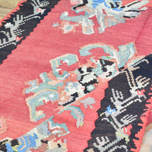 Load image into Gallery viewer, Hand-Woven Turkish Besarabian Kilim Flatweave Handmade Wool Rug (Size 4.11 X 7.0) Brrsf-1383