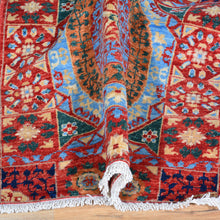 Load image into Gallery viewer, Hand-Knotted Peshawar Mamluk Design 100% Wool Rug (Size 2.6 X 10.3) Brrsf-1869