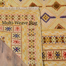 Load image into Gallery viewer, Hand-Knotted And Soumak Afghan Tribal Wool Rug (Size 4.11 X 5.11) Brral-3261