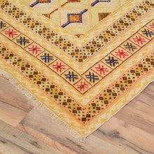 Load image into Gallery viewer, Hand-Knotted And Soumak Afghan Tribal Wool Rug (Size 4.11 X 5.11) Brral-3261