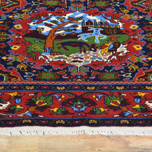Load image into Gallery viewer, Hand-Knotted Afghan Tribal Pictorial Handmade Wool Rug (Size 4.2 X 6.1) Brral-4884