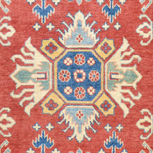 Load image into Gallery viewer, Hand-Knotted Kazak Traditional Design Wool Rug (Size 4.3 X 5.10) Brral-510