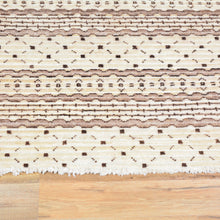 Load image into Gallery viewer, Hand-Knotted Modern Gabbeh Style Wool Rug (Size 4.7 X 6.7) Brral-807