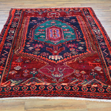 Load image into Gallery viewer, Hand-Knotted Tribal Persian Vintage Wool Oriental Handmade Rug (Size 4.6 X 6.6) Cwral-2229
