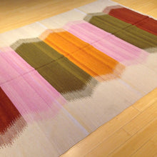 Load image into Gallery viewer, Hand-Woven Reversible Indo Morden Dhurrie Colorful Kilim Rug (Size 5.11 X 8.8) Brral-4104