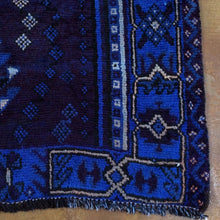 Load image into Gallery viewer, Hand-Knotted Persian Blue Overdyed Wool Handmade Rug (Size 5.3 X 7.8) Brrsf-714