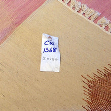 Load image into Gallery viewer, Hand-Woven Reversible Indo Morden Dhurrie Colorful Kilim Rug (Size 5.11 X 8.8) Brral-4104
