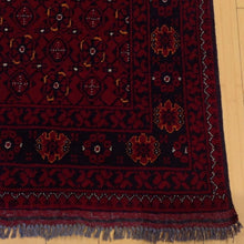 Load image into Gallery viewer, Hand-Knotted Turkmen Afghan Tribal Handmade 100% Wool Rug (Size 2.8 X 9.9) Cwral-4632