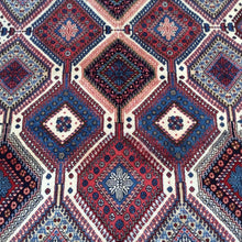 Load image into Gallery viewer, Hand-Knotted Pre Owned Tribal Wool Rug (Size 6.6 X 10.5) Brrsf-357