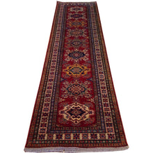 Load image into Gallery viewer, Hand-Knotted Fine Kazakl Design 100% Wool Rug Handmade (Size 2.7 X 10.6) Brral-1650