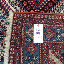 Load image into Gallery viewer, Hand-Knotted Pre Owned Tribal Wool Rug (Size 6.6 X 10.5) Brrsf-357