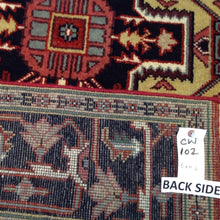 Load image into Gallery viewer, Hand-Knotted Tribal Heriz Serapi Design Wool Rug (Size 6.0 X 9.2) Brral-306