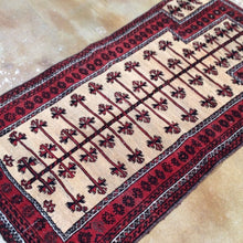 Load image into Gallery viewer, Oriental Hand-Knotted Afghan Baloch Prayer Handmade Wool Rug (Size 2.6 X 4.7) Cwrsf-1773