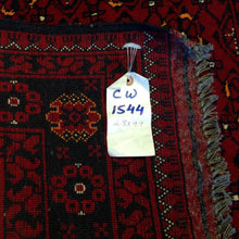 Load image into Gallery viewer, Hand-Knotted Turkmen Afghan Tribal Handmade 100% Wool Rug (Size 2.8 X 9.9) Cwral-4632