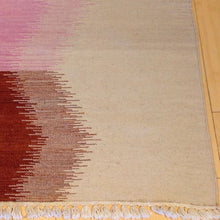 Load image into Gallery viewer, Hand-Woven Reversible Indo Morden Dhurrie Colorful Kilim Rug (Size 5.11 X 8.8) Brral-4104